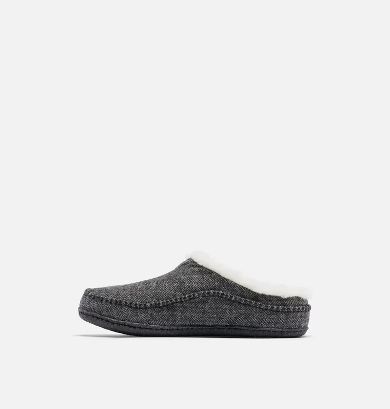 Sorel Mens Lanner Ridge Slipper Grill Black-3